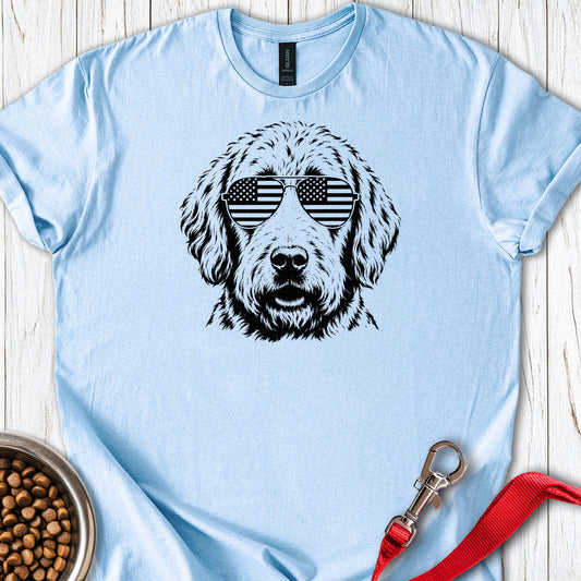 Golden Doodle USA Light Blue