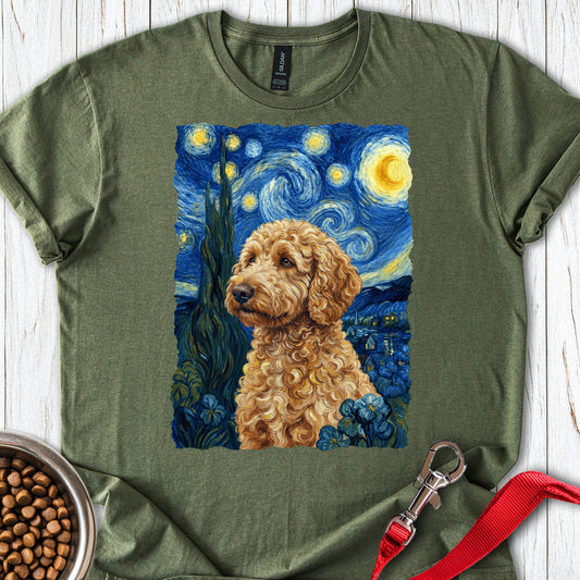 Golden Doodle Van Gogh Military Green