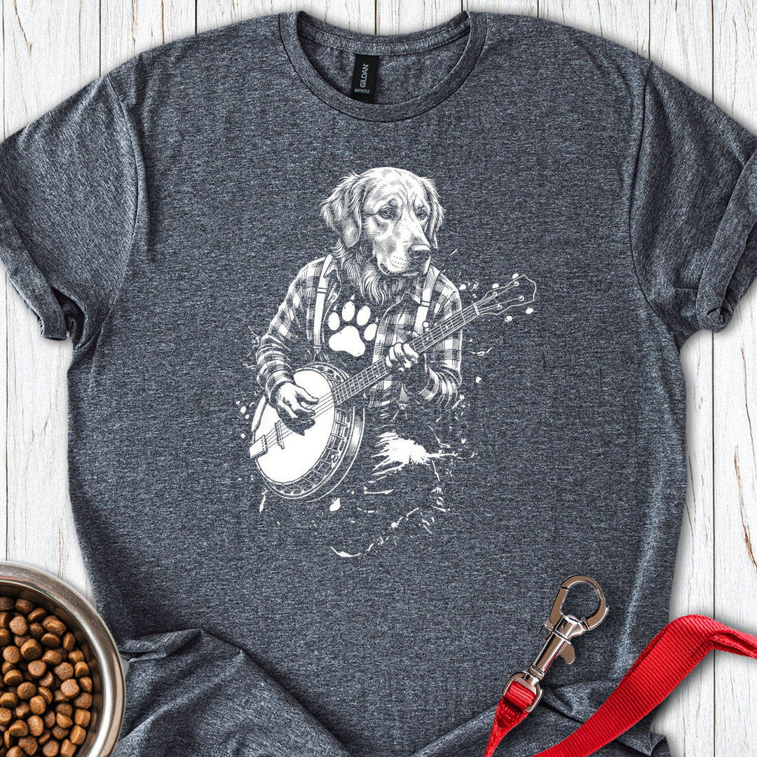Golden Retriever Banjo Dark Heather