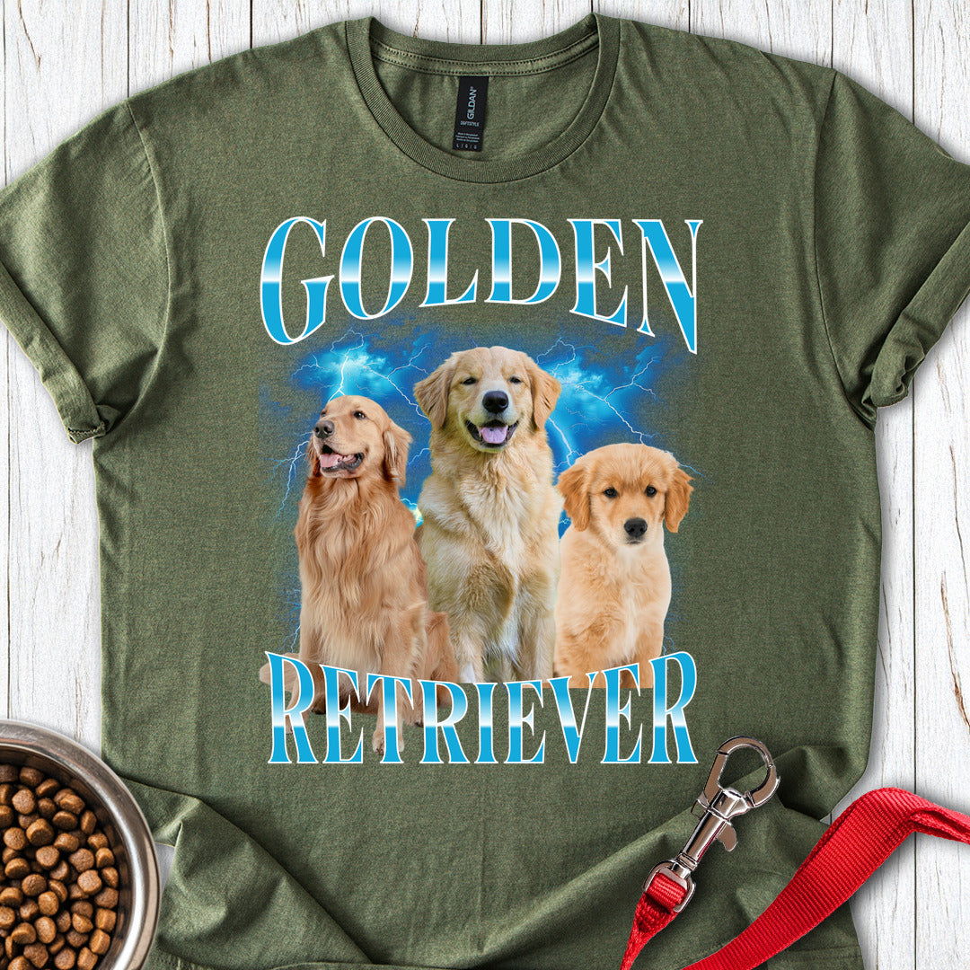 Golden Retriever Bootleg Military Green