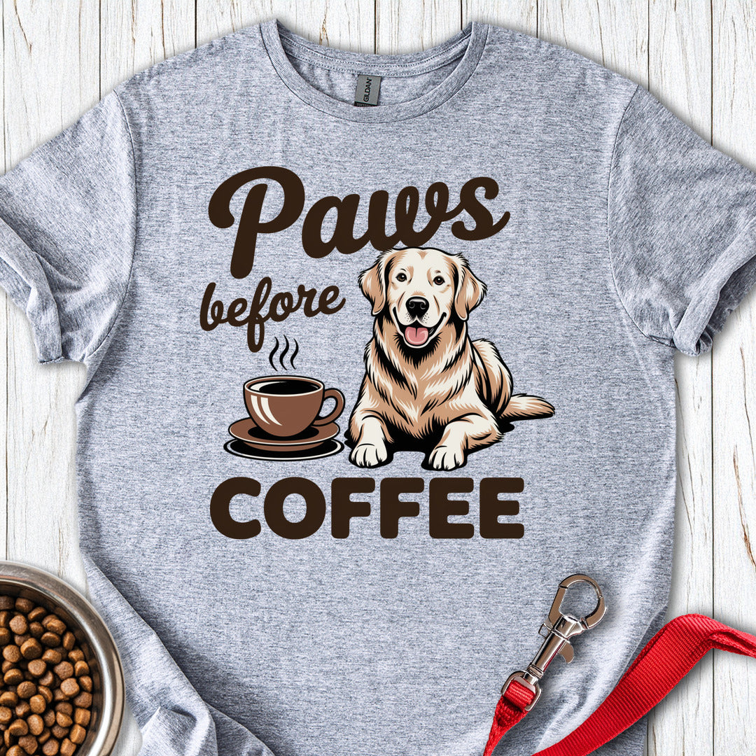 Golden Retriever Coffee Sport Grey
