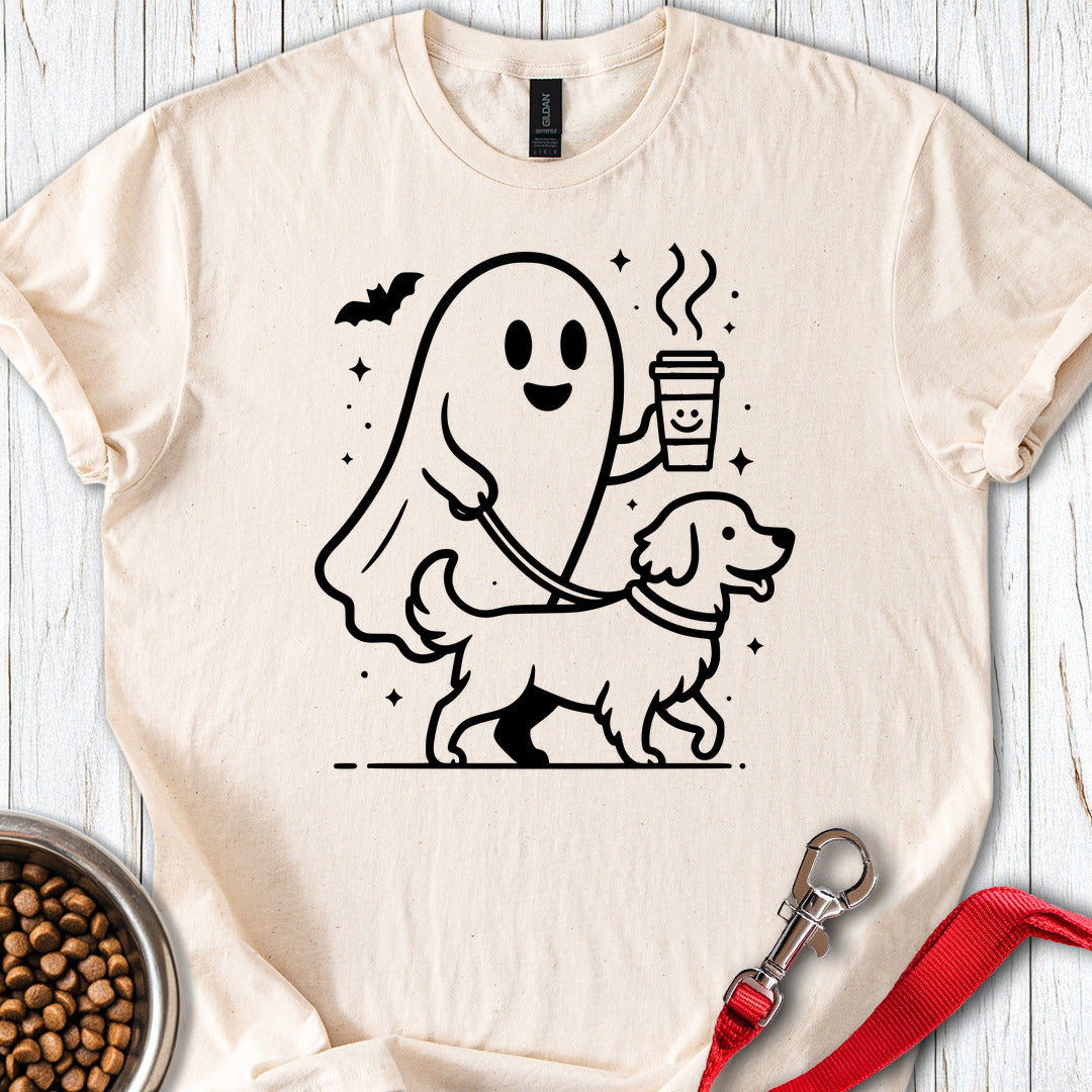 Golden Retriever Ghost Halloween Natural