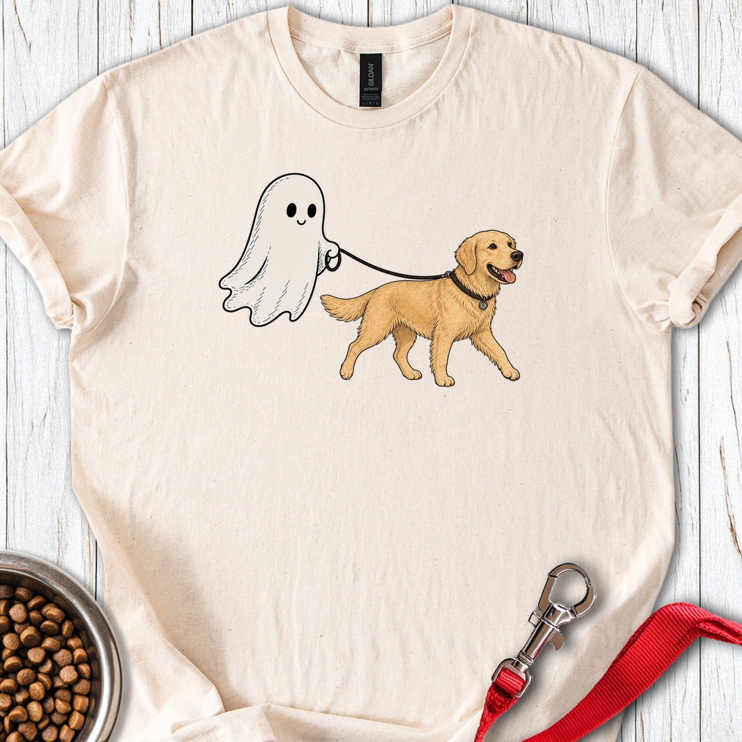 Golden Retriever Ghost Halloween Natural