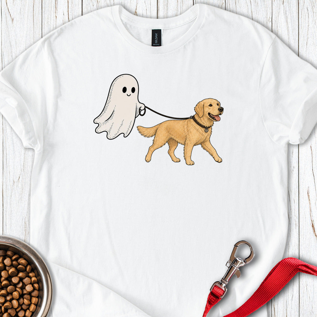 Golden Retriever Ghost Halloween White