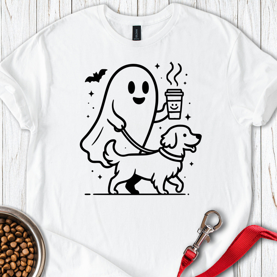 Golden Retriever Ghost Halloween White