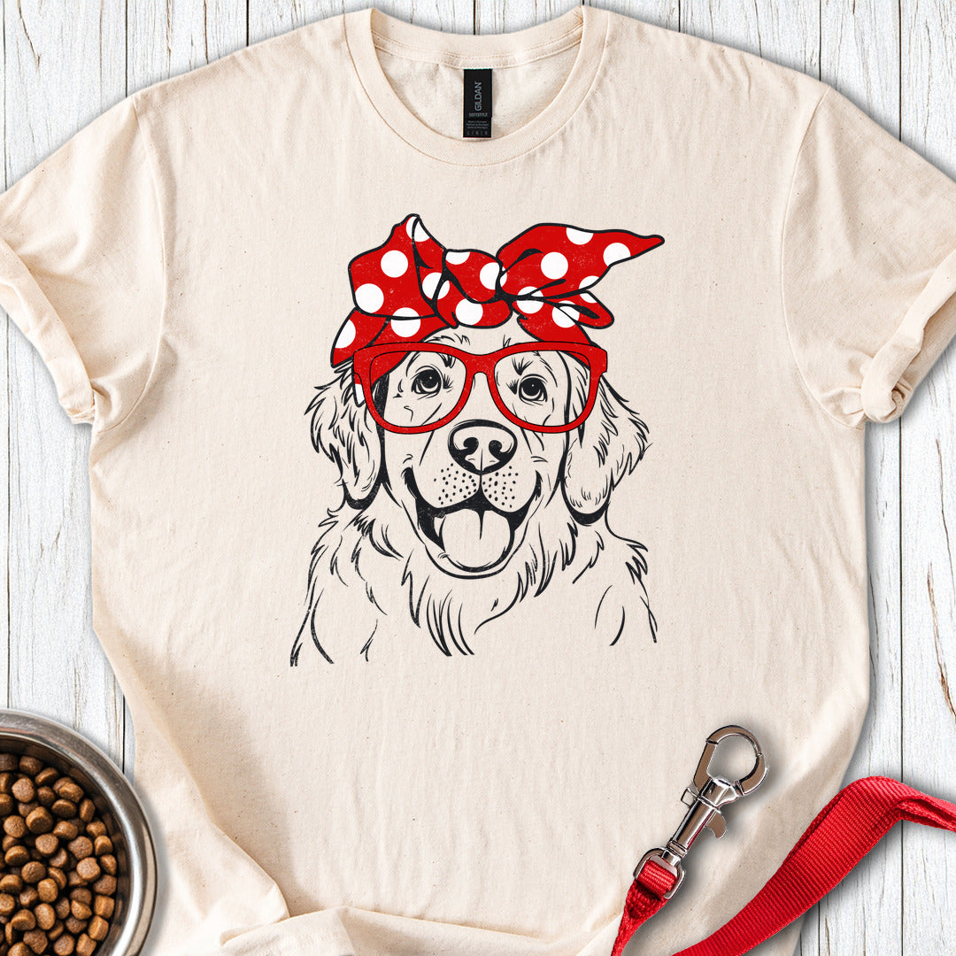 Golden Retriever Glasses Natural