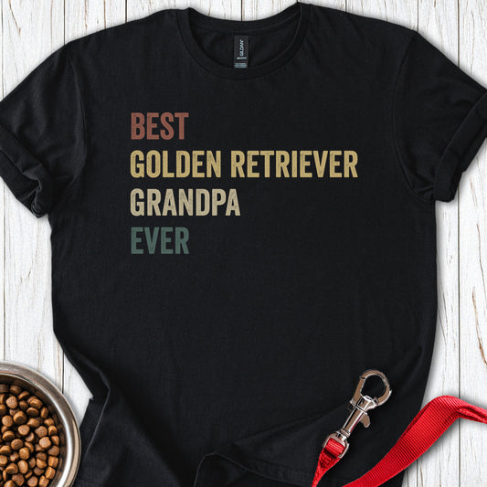 Golden Retriever Grandpa Black