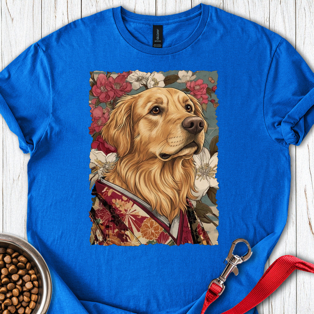 Golden Retriever Japanese Art Royal