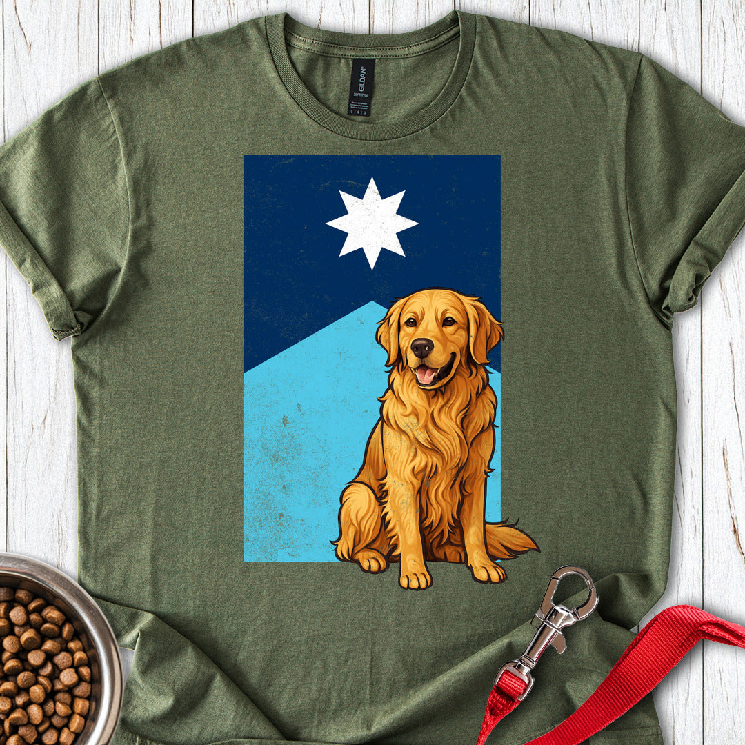 Golden Retriever Minesota Military Green