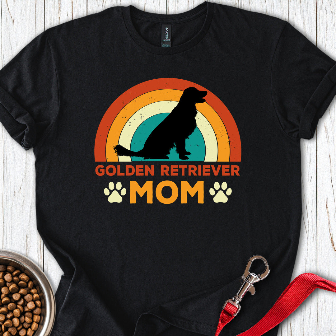 Golden Retriever Mom Black