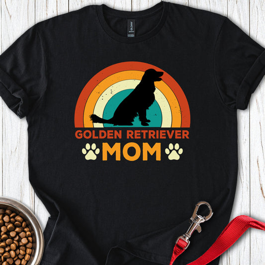 Golden Retriever Mom Black