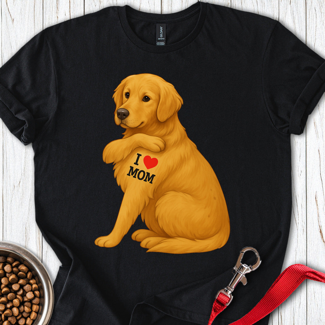 Golden Retriever Mom Black