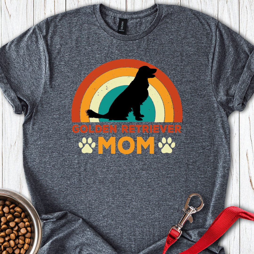 Golden Retriever Mom Dark Heather