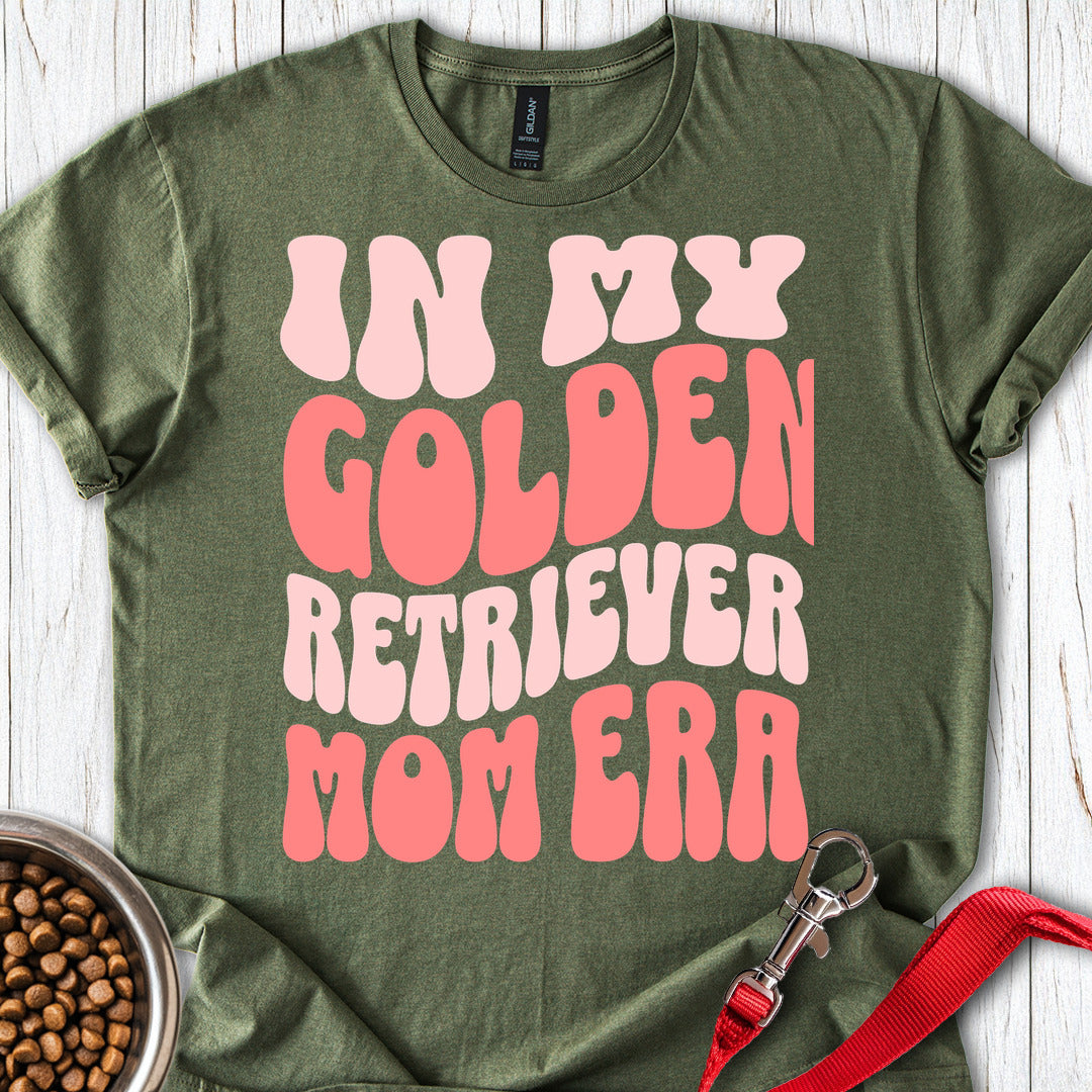 Golden Retriever Mom Military Green