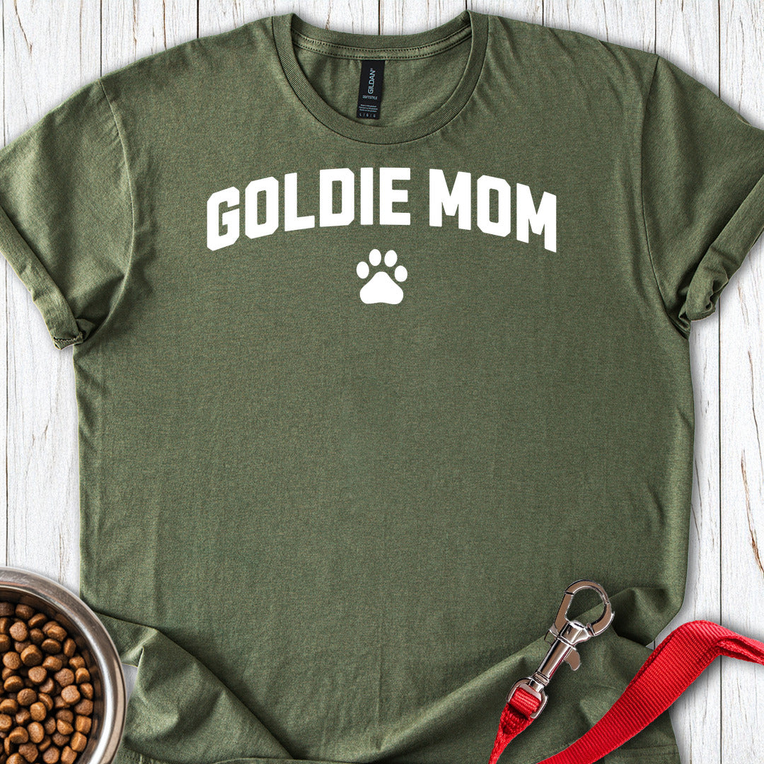 Golden Retriever Mom Military Green