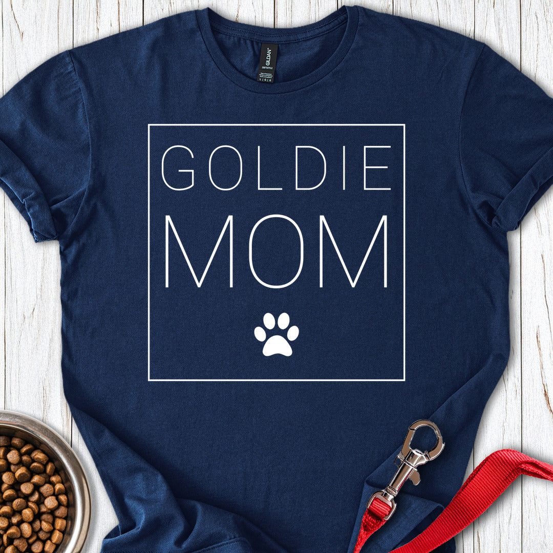 Golden Retriever Mom Navy