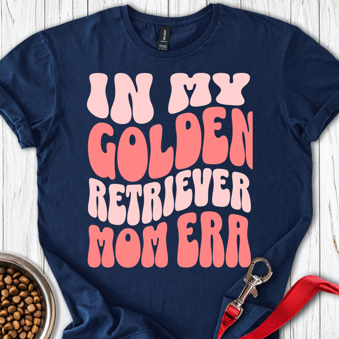 Golden Retriever Mom Navy