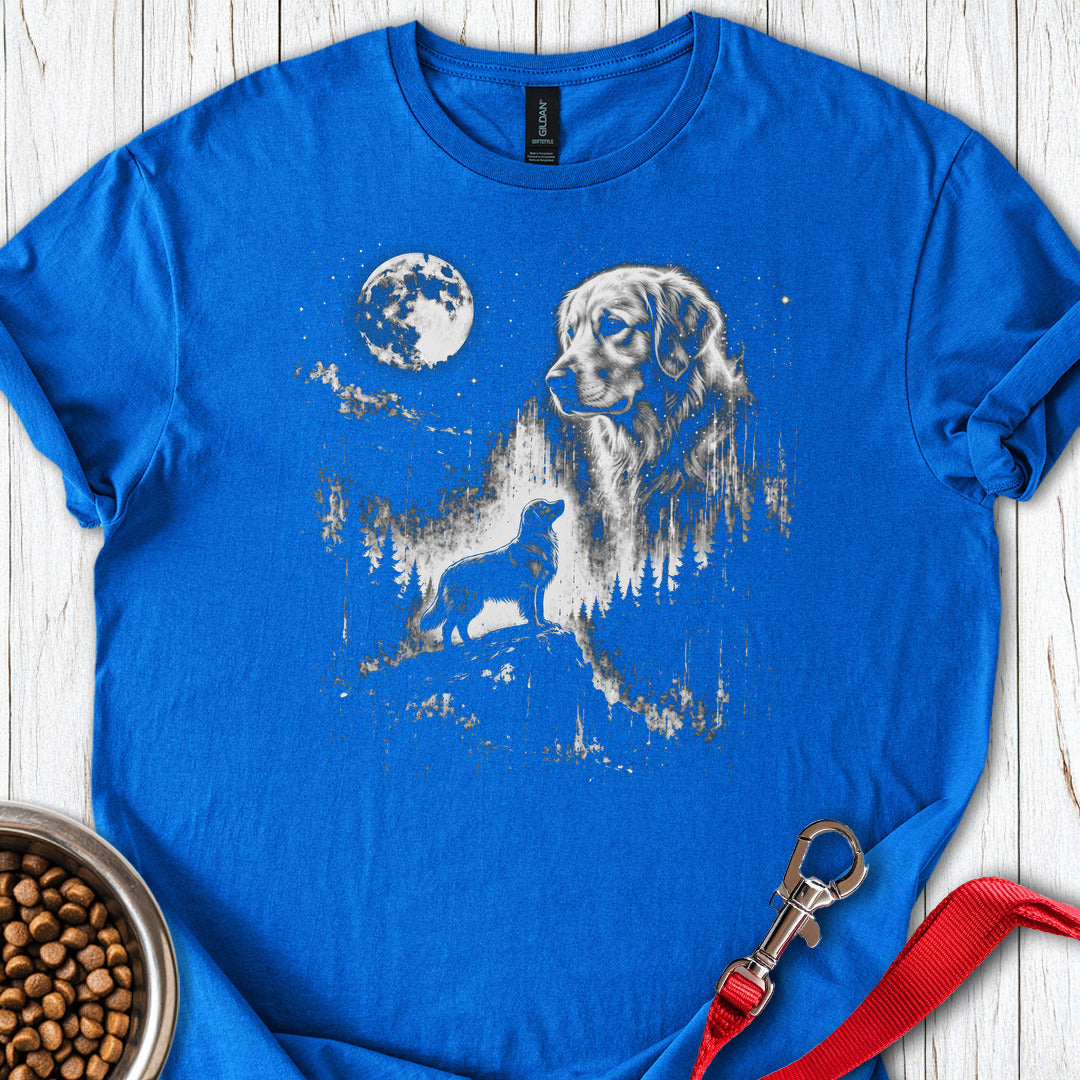 Golden Retriever Moon Royal