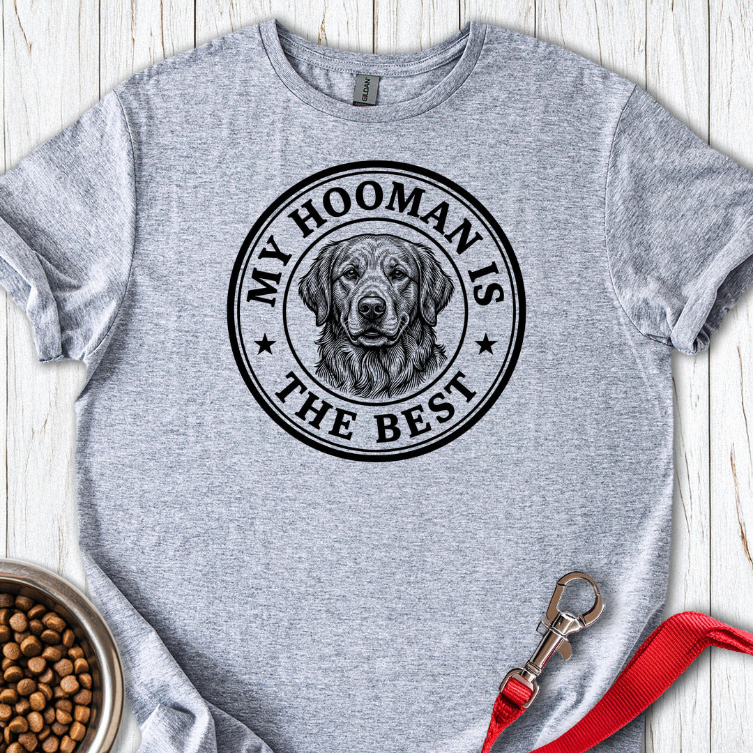 Golden Retriever My Hooman Sport Grey