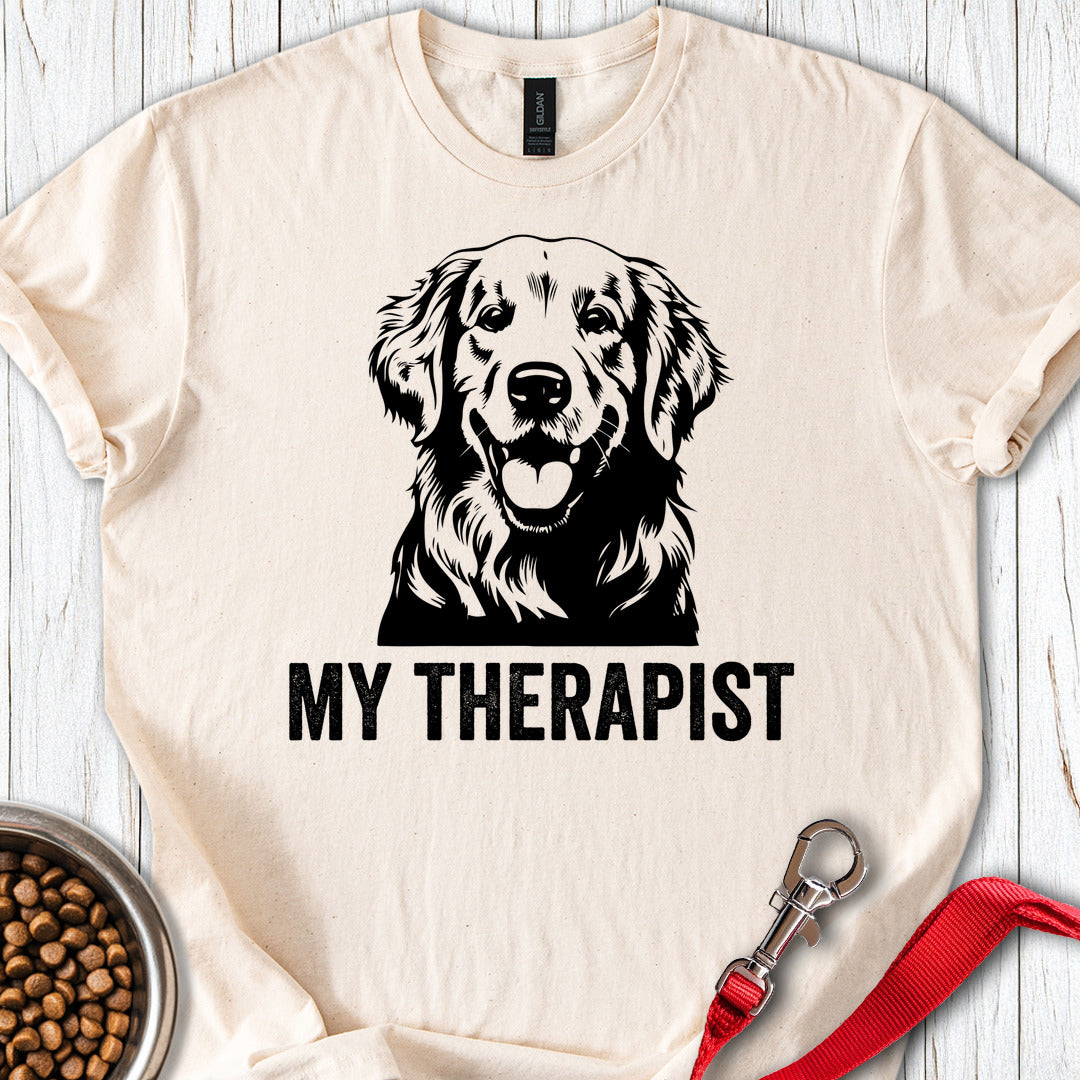Golden Retriever My Therapist Natural