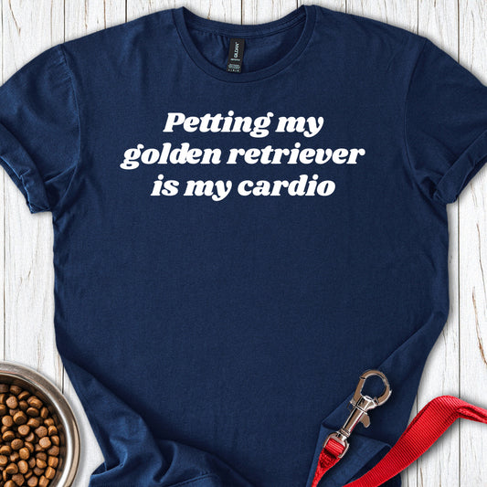Golden Retriever Petting Navy