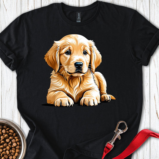 Golden Retriever Puppy Black