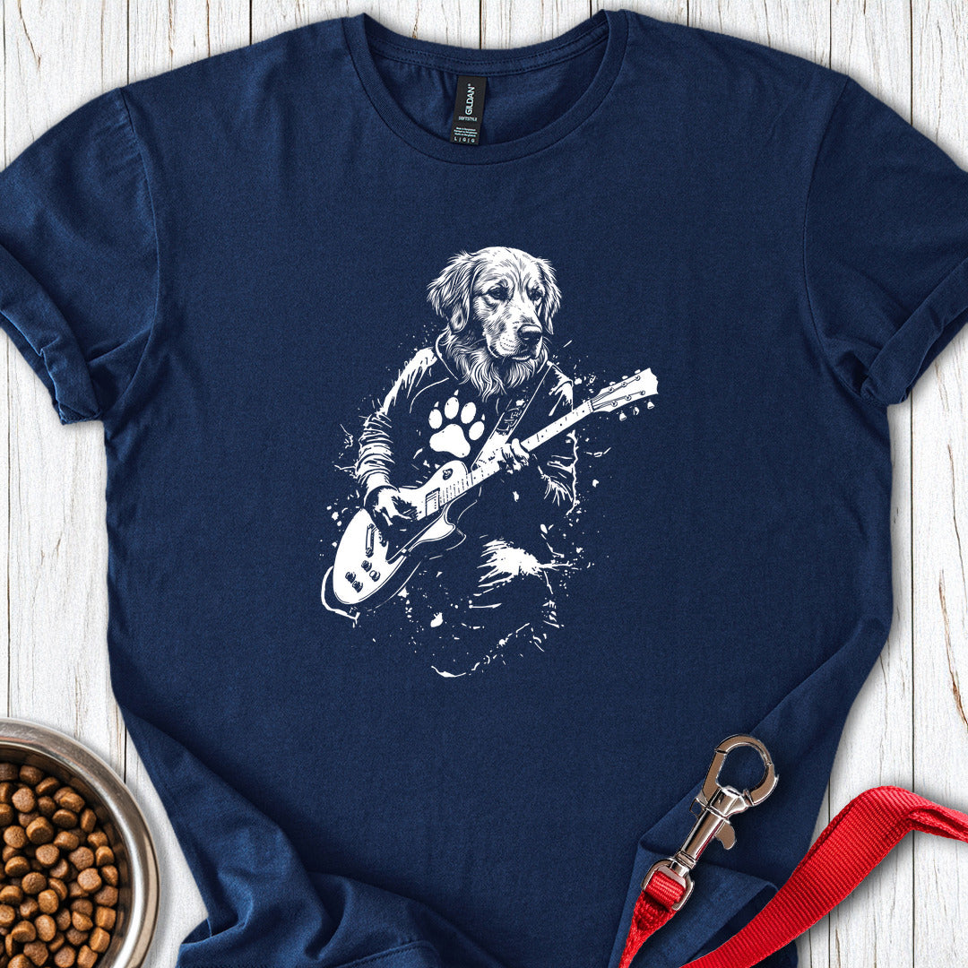 Golden Retriever Rocking Navy