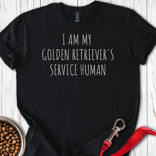 Golden Retriever Service Human Black
