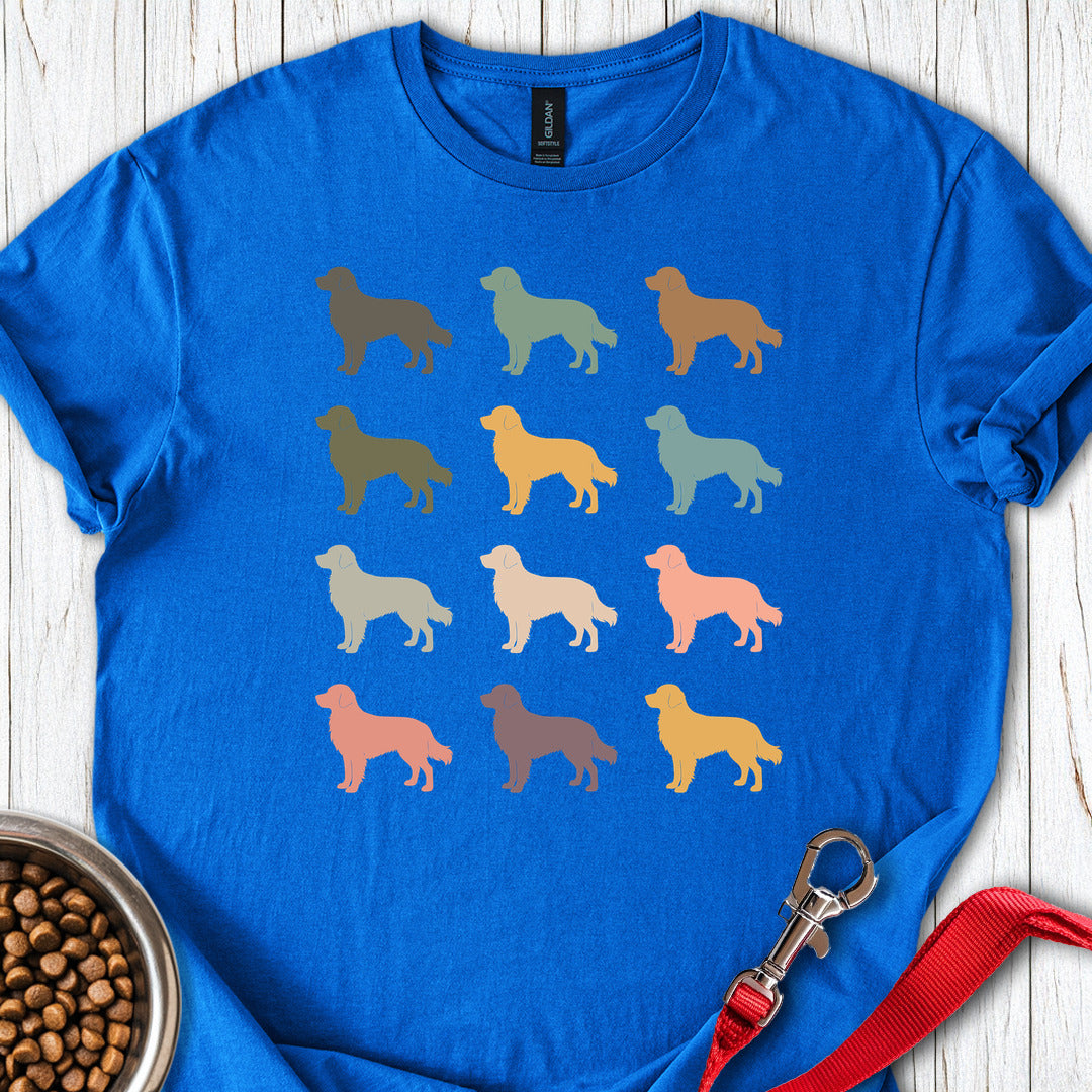 Golden Retriever Silhouettes Royal