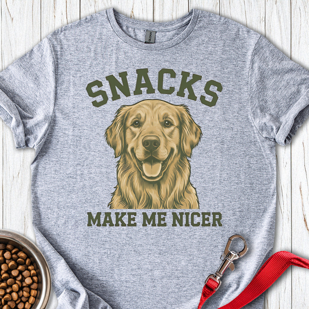 Golden Retriever Snacks Sport Grey