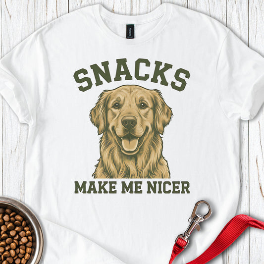 Golden Retriever Snacks White