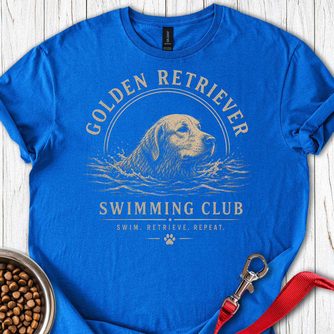Golden Retriever Swimming Club Royal