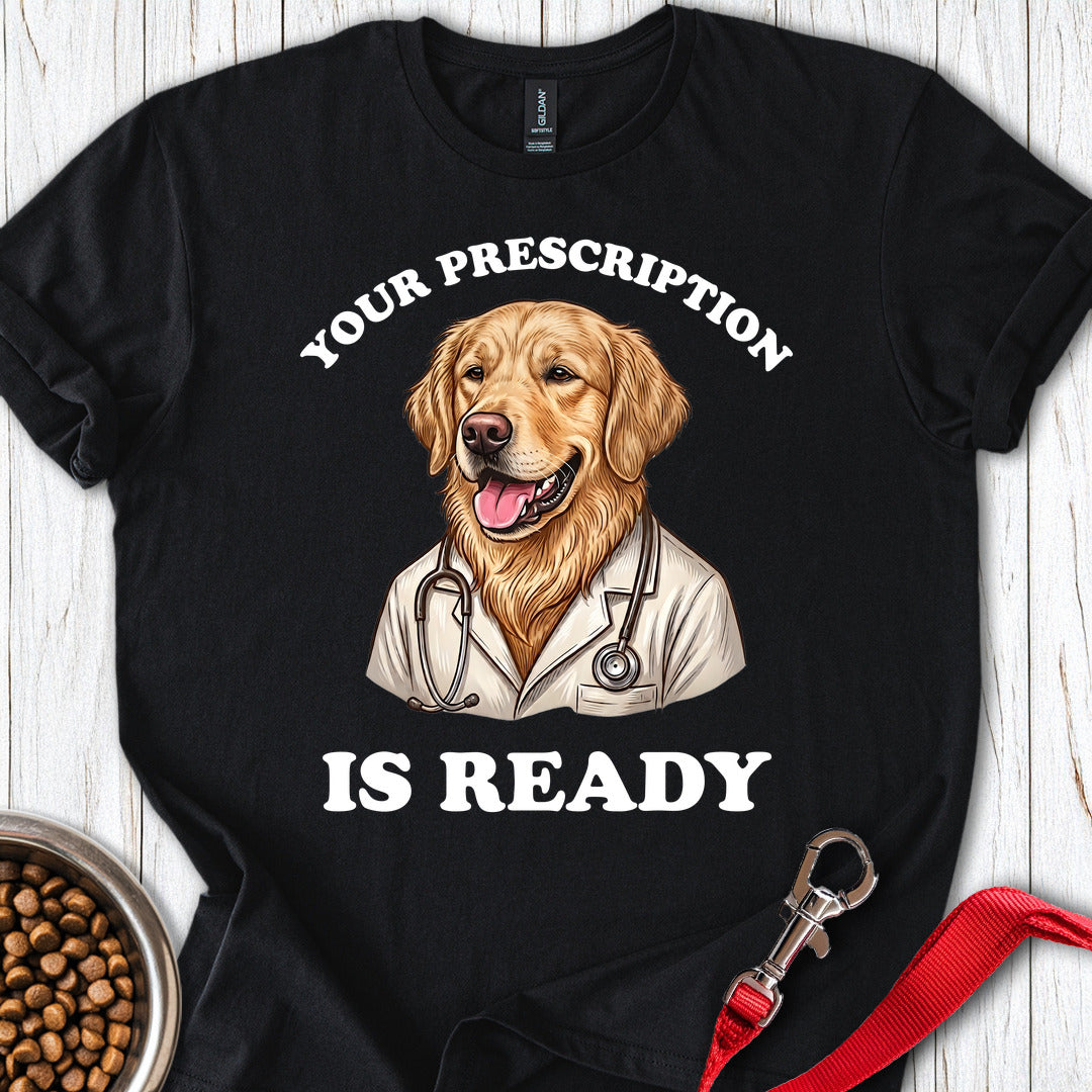 Golden Retriever Therapy Black