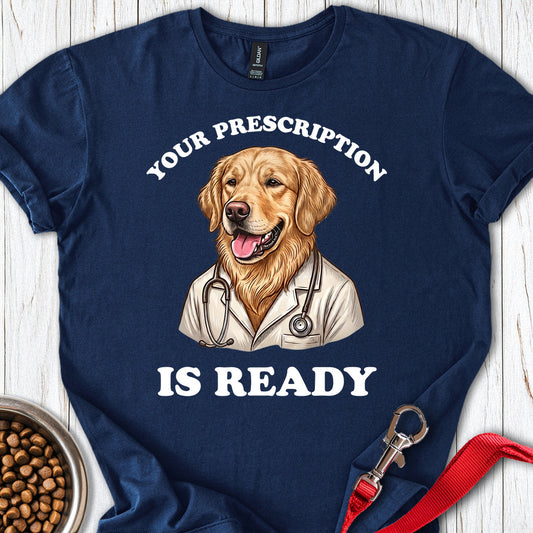 Golden Retriever Therapy Navy