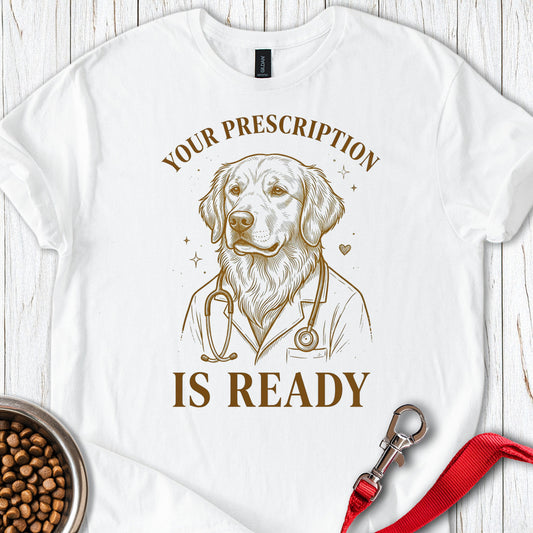 Golden Retriever Therapy White