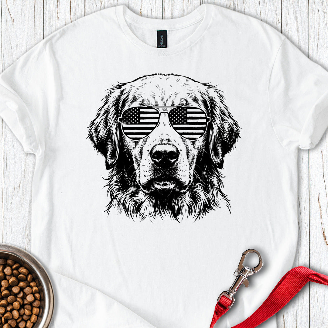 Golden Retriever USA White