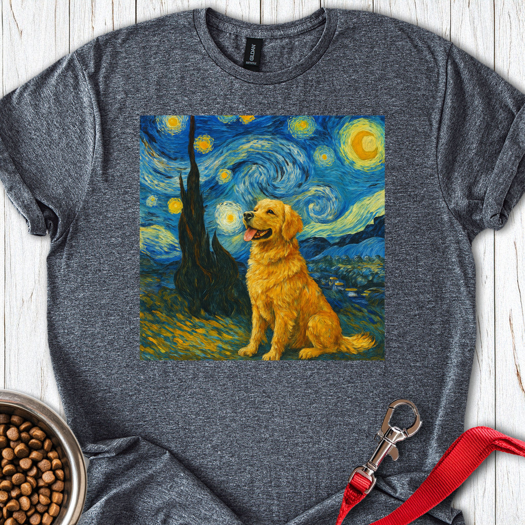 Golden Retriever Van Gogh Dark Heather