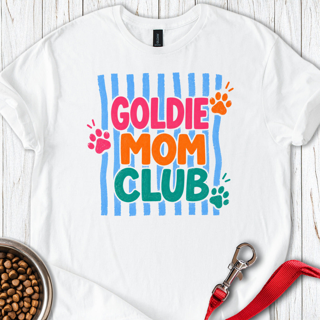Goldie Mom Club White