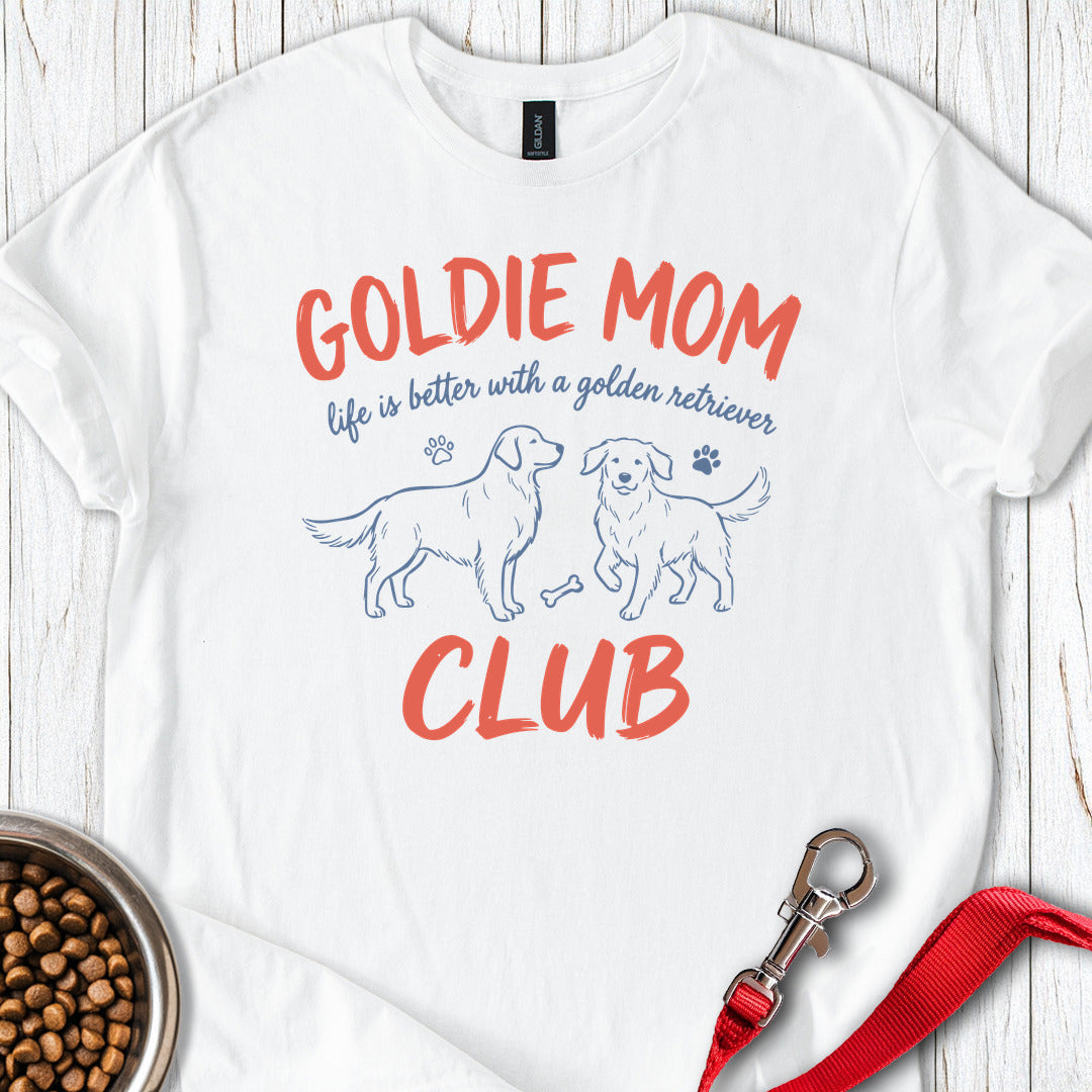 Goldie Mom Club White