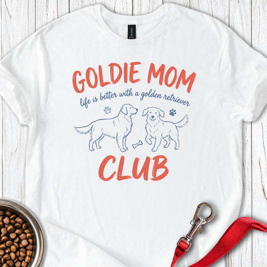 Goldie Mom Club White