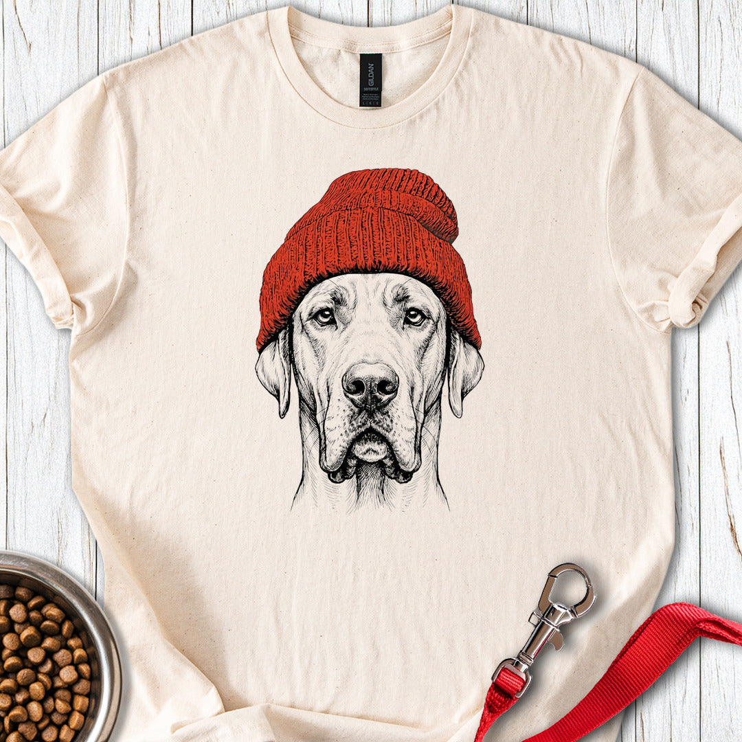 Great Dane Beanie Natural