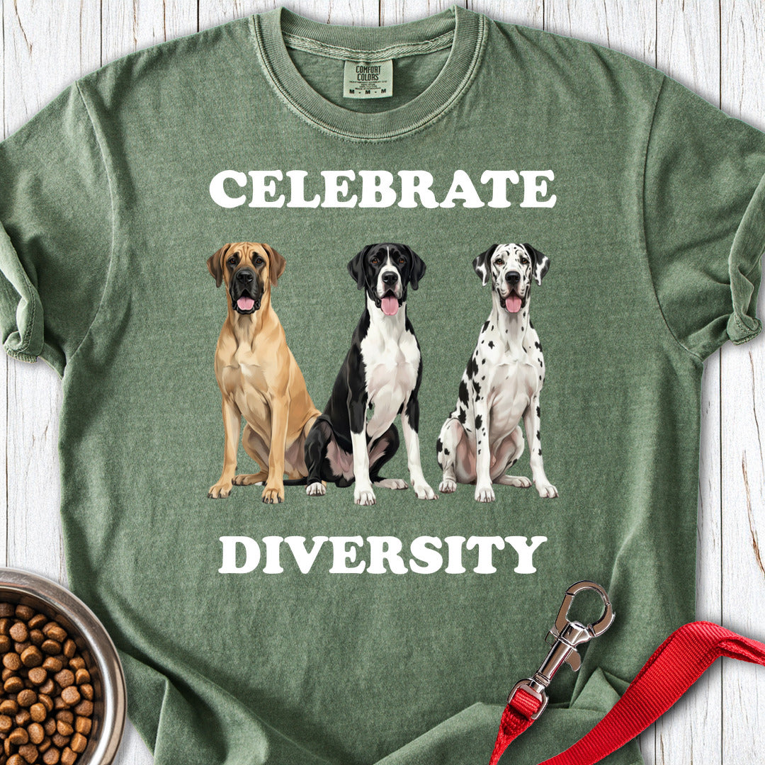 Great Dane Celebrate Diversity Premium Tee — Moss