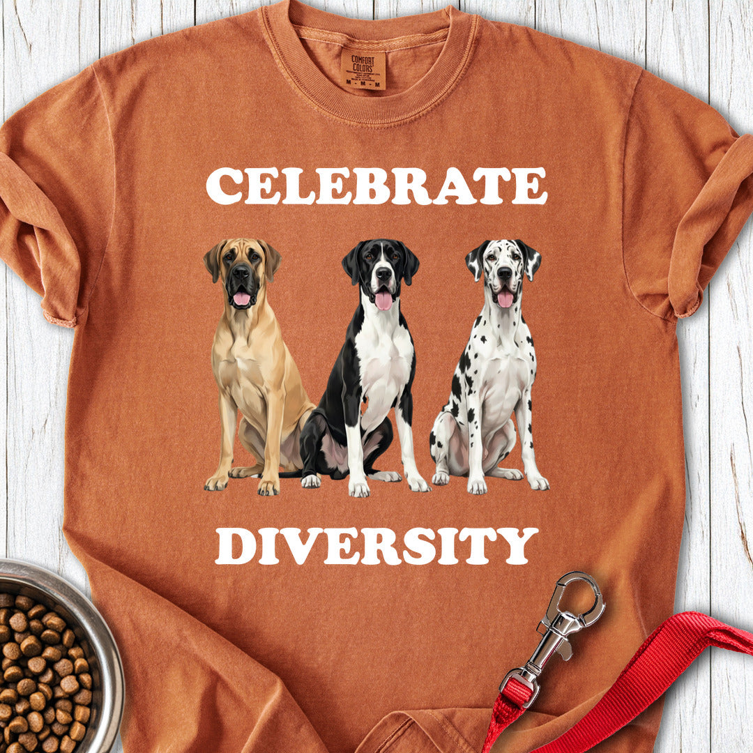 Great Dane Celebrate Diversity Premium Tee — Yam