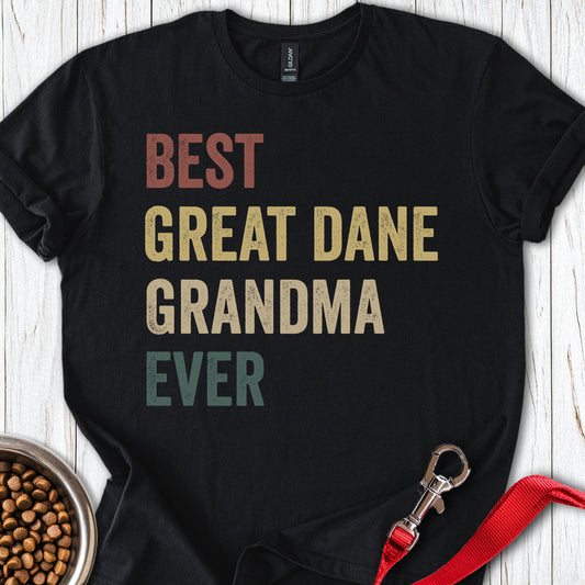 Great Dane Grandma Black