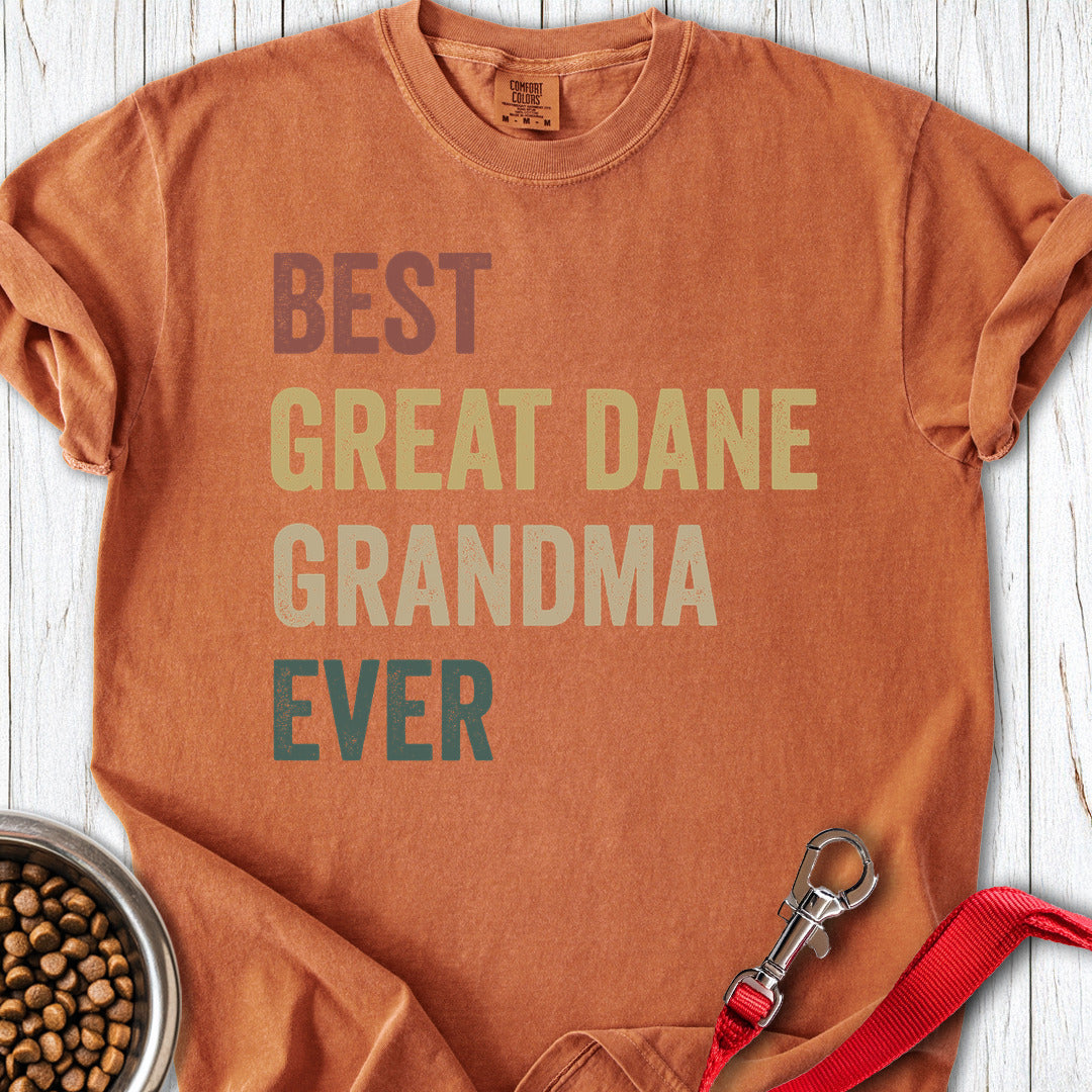 Great Dane Grandma Premium Tee — Yam