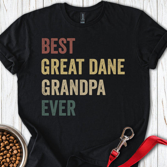 Great Dane Grandpa Black