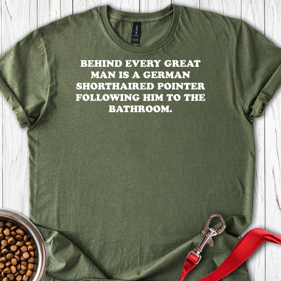 Great Man German Shorthaired Pointer Military Green