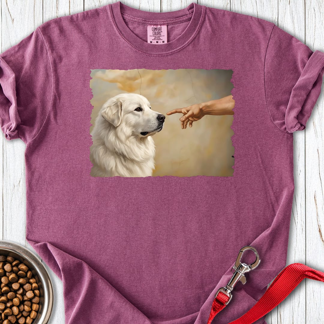 Great Pyrenees Creation Premium Tee — Berry