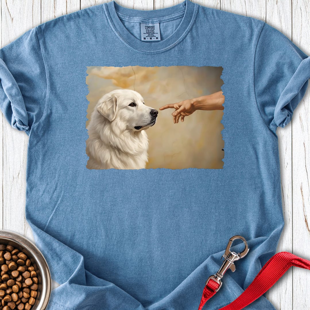 Great Pyrenees Creation Premium Tee — Blue Jean