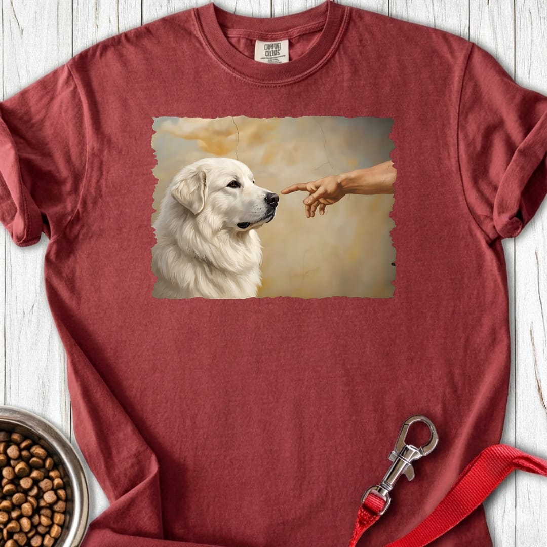 Great Pyrenees Creation Premium Tee — Brick